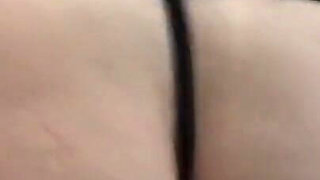Wedging My Pussy & Ass with My G-string
