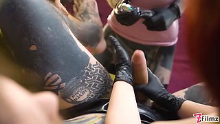 Slave Nikolaz gets sounding and anal stretching