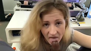 Slim Blonde Cutie Lets Her Friend Fuck Her Hard 'cause His BBC Is Much Bigger Than Her BF's Dick