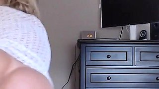 Check Out My Shaved Pussy! Totally Bald!