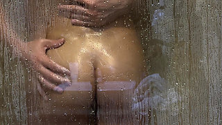 Morning Passionate Sex in the Shower From a Real Couple in Love