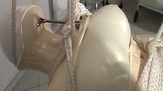 Crazy Rubber Doll Bondage