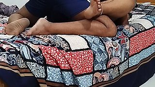 Angry Debor Sucks Big Boobs of Busty Bhabi and Hard Fucks Her with Cumshot