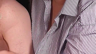 Amateur Couple Prostate Milking with a Vibrator