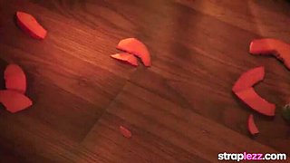 Sexy Ballerina Sarah Kay in Pantyhose Facesitting Fetish Halloween Fun
