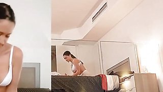 Young Busty Cleaning Lady Fucked by Monster Cock