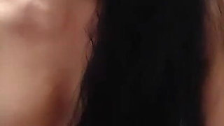 Bodybuilding MILF Play with Her Big Clit