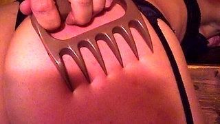 Hot Babe Gets Her Fat Ass Slapped so Hard