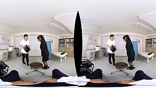 Big Tits Office Lady Gets A Checkup Part 3 - Asian Big Tits Riding Creampie Doctor Sex