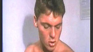 Naughty brunette beauty invites the hotel maid in on the action, 90s euro classic: Porn