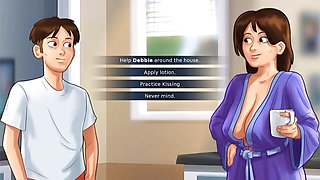 STEP-MOM AND  STEP-SIS SHARING ONE DICK