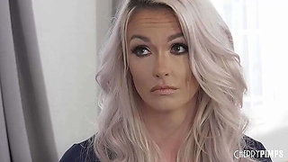 Big Boob Blonde Mom Fucks Stepson Hard