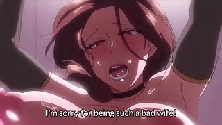 Hentai Tsuma ni Damatte Sokubaikai ni Ikun ja Nakatta, Ep.2: Curvy MILF Cheats On Her Hubby At Comiket