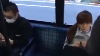 Publicsex Oriental Sucks Cock On The Bus