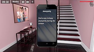 Lust and Life 02 - Big Tits Roommate Seducing Pervert Dude with Her Huge Boobs - 3D Porn Game