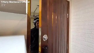 Sexy Housewife Tiffany Montavani Takes Cum in Mouth for Outdoor Fuck