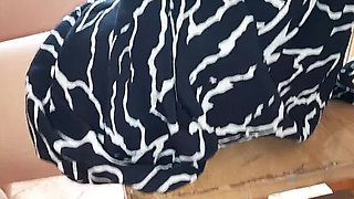 Lesbian Neighbor Caught Masturbating in Kitchen - I Join Her for Hot Pussy Fun