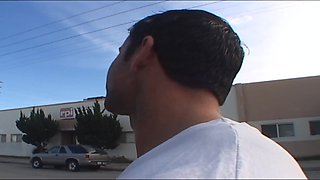 Jasmine Byrne Gets Blindfolded Fucked By A Big Tatted Stud