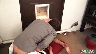 Arya Fae's Locked Lust Ignites Outdoor Fetish Passion
