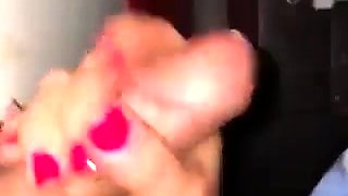 Blonde Amateur Beauty Sucking At Glory Hole