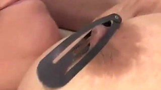 Fat brunette fucked and slurps down jizz