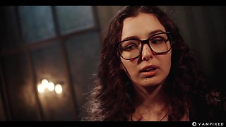 Japanese Asian Vampire Sex - Big Tits Babe Rikako Preyed By Nerdy Leana & Turned Into Lesbian Demon With Leana Lovings And Rikako Katayama