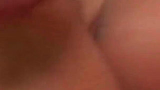 Brunette with a big ass receives a sloppy facial after sex