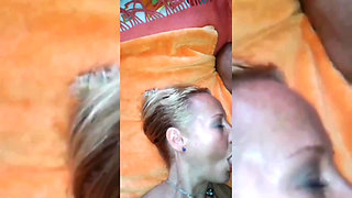 Amateur Blonde Wife Enjoys Sex