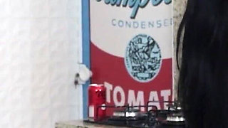 Two Girls Rubbing Each Other in Jeans in Intense Kisses