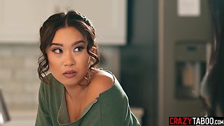 Asian teenager Kimmy Kimm fucks step uncle