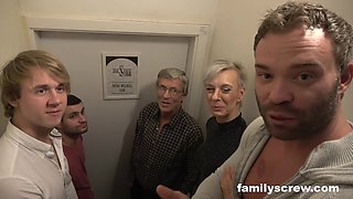 Cumming Together At A Swingers Club