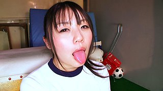 Huge Japan blowjob and handjob POV orgy with a cumshot