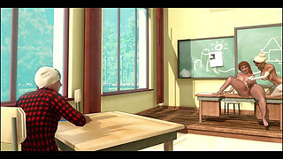 Old Meat Vs Young 20 Yo Student