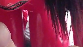 MILF Perfect Blowjob with Cum Swallowing Close up