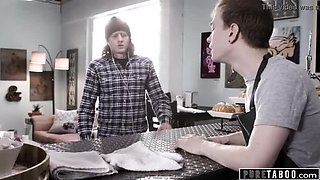 Lily Larimar Almost Gets Caught Giving Blowjob in Public Cafe