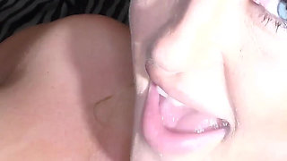 Bukkake Night with Two Super Busty Chicks From the UK