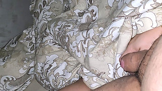 Surfer Step Mom Takes care of step son big dick with low handjob