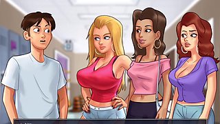 New desi stepmom in summertime saga animation