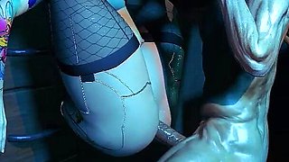 Fucking a Sexbot in the Kitchen
