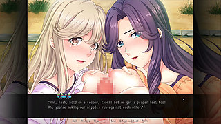 Hentai Game - Breeding Village - Fucking My Two New Neighbors - MILF Visual Novel