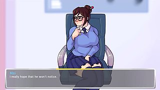 Hentai anime with youthful vibes and steamy cartoon action