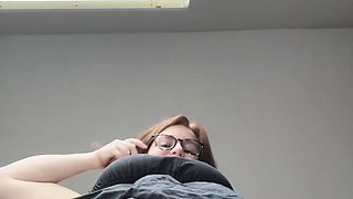 Great Big Boobs On Masturbating Redhead