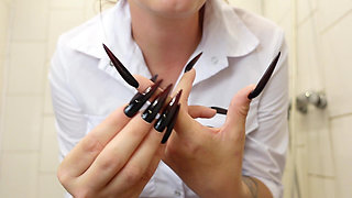 Nurses Long Nails JOI