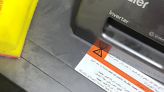 Cleaning Bathroom Naked