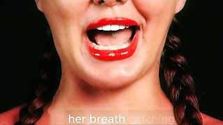 Marina's sensual action