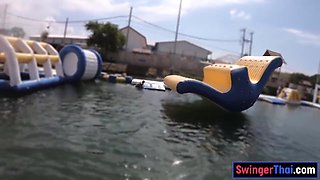 Perfect Bum Thai Gf Water Park Fun