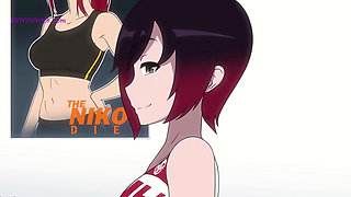 Ruby's Hot Shower Workout in the Men's Locker Room (Exclusive Cartoon Porn)