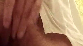 Quick Female Masturbation in Public Toilet