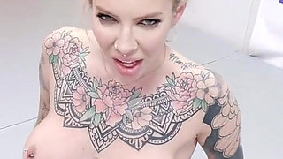 Cassidy Luxe Wrestles and Fucks James Bang