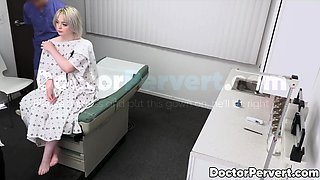 Thick blonde Annie Archer goes to see her doctor who seduces her into a wild fucking session